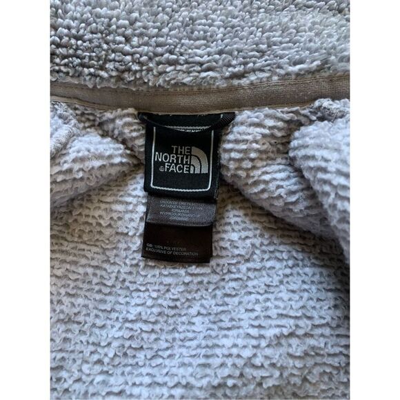 THE NORTH FACE Osito 2 GRAY Fuzzy zip Fleece Jacket Coat women’s S - Picture 7 of 9